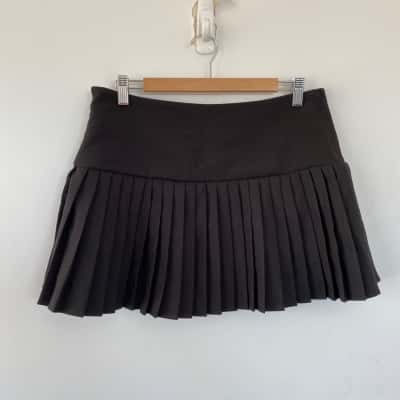 Elara W Black Mini Skirt  Size L 
