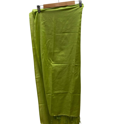 Unbranded Ladies Wool Blend Green Scarf