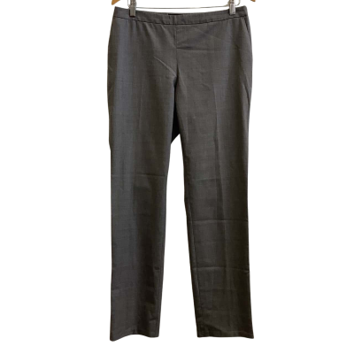 Saba Womens  Size 12 Slim Fit Wool Blend Pants Grey