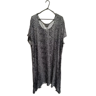 Autograph Womens  Size 26 Casual Dress Black  / White 