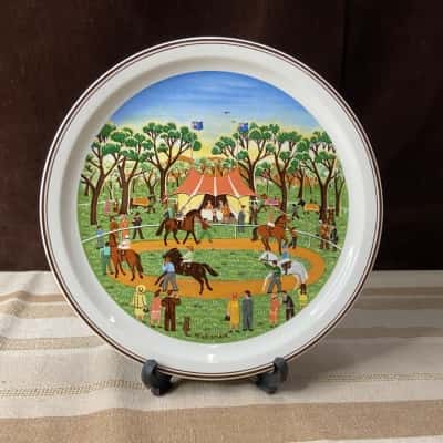 Villeroy & Boch, Scenes Of Australia, No.3 Country Races Plate