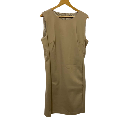Forcast Womens  Size 16 Sleeveless Dress  Beige 