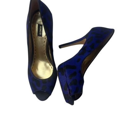 Mimco  Size 39 Animal print / Blue heels
