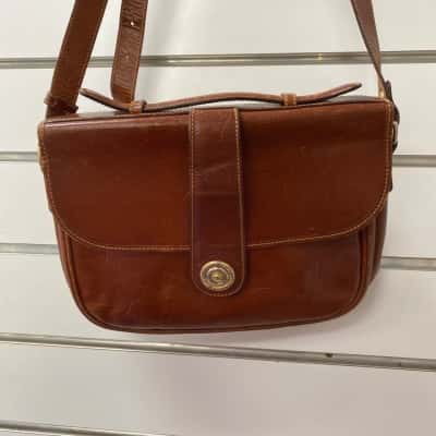 Carlo Rino Brown Cross Body Bag 