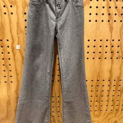  Galliano Womens Bootcut Grey Jeans