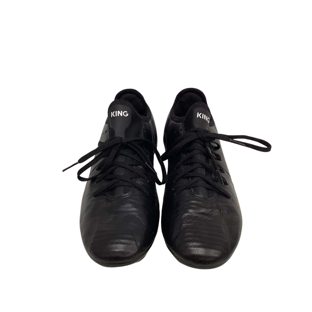 Puma KINGS kids Size 8 Black football boots.