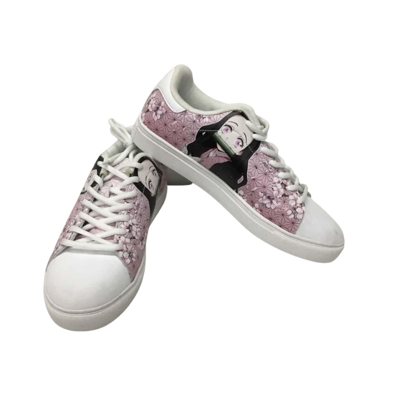 Demon Slayer Womens Size 38 Pink Skate Sneakers