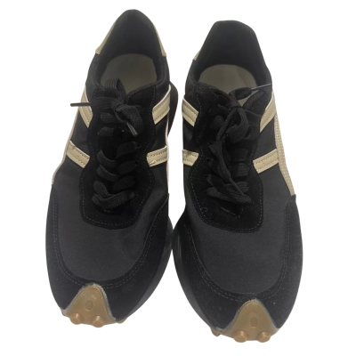  Stay Real ASMIN X NO200000 Mens Size 7 Sneakers / Trainers Black  / Brown / White 