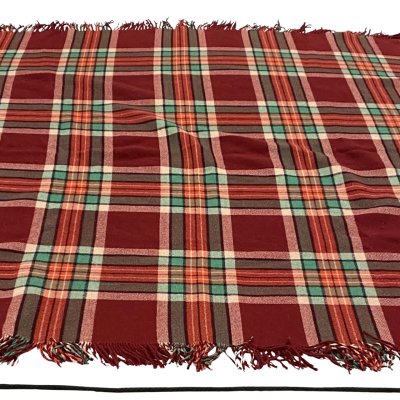 Onkaparinga Vintage Travel Rug 150x165 100% Pure Wool Made in Aus 