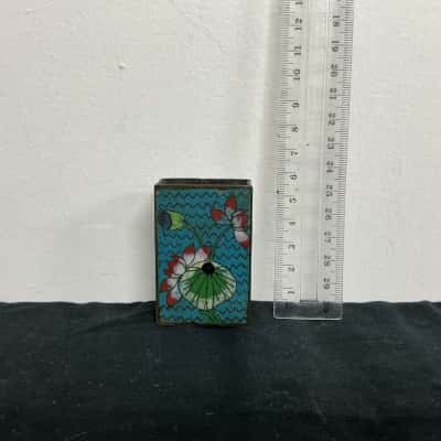 Antique Style Chinese Matchbox Cover