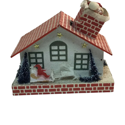 Vintage Putz Christmas Music House