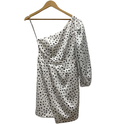 Collection Women's Size 8 Off The Shoulder Dress Black  / White BNWT