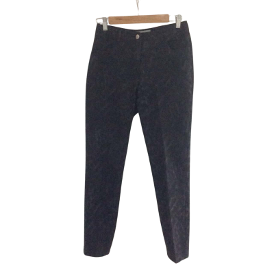 Yarra Trail Womens  Size 8 Casual Pants Black  / Pattern 