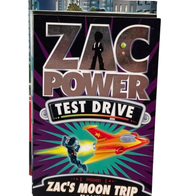 Zac Power books x 6
