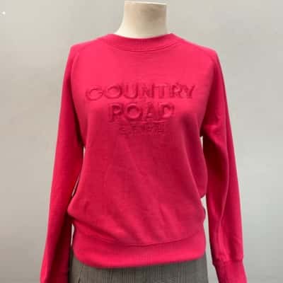 Country Road Womens  Size XXS Jumper Hot Pink  