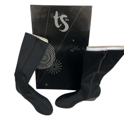 Taking Shape Neoprene Boots Black Womens Size 40