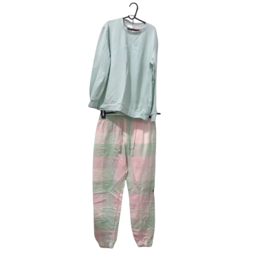 Peter Alexander Kids Green Checked Pyjamas Size 12