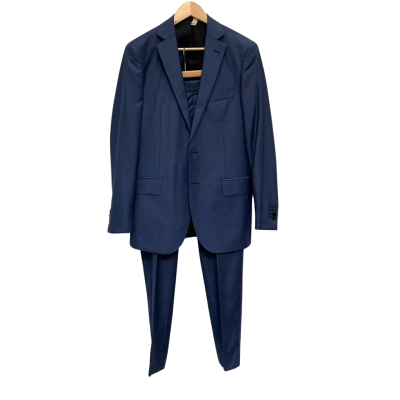 M.J. Bale Mens 100% Wool Suit Jacket Size 38 Pants Size 32 VGUC