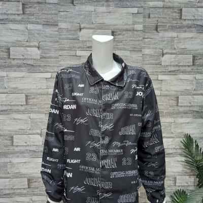 Jordan Men's  Size S Open Jacket Black  / White 
