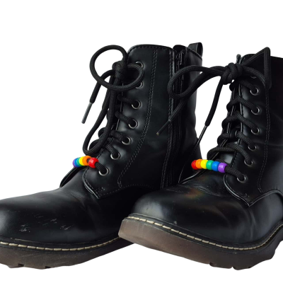 Anko Kids Size 4 Combat-Style Boots 