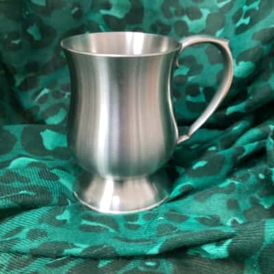 Oriental Pewter Tankard