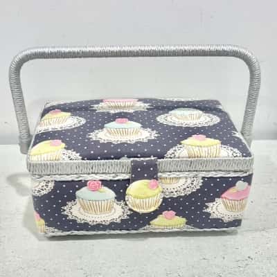 Cupcake Kids Sewing Basket- so cute 