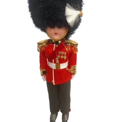 Vintage British Royal Guard “Blinky” Doll