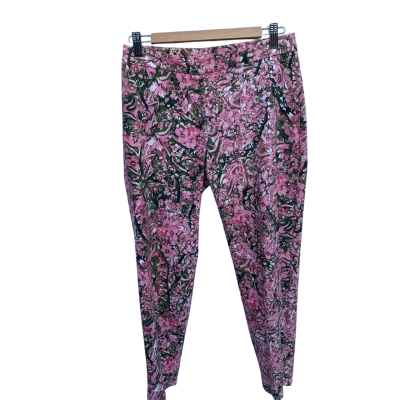 H&M Casual Pants Green , Pink  floral pattern 