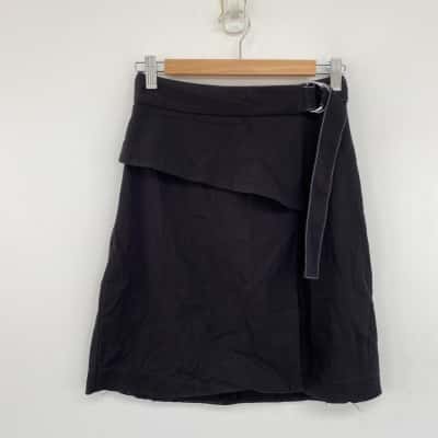 Cue Navy Blue Mini Skirt  Size 6 