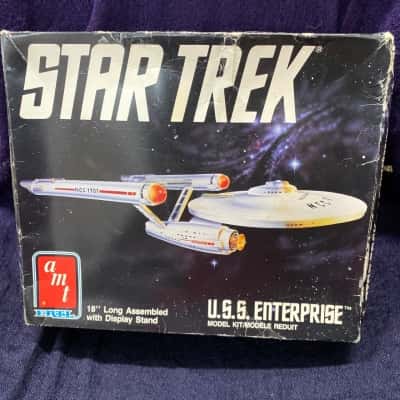 Vintage Star Trek. U. S. S. Enterprise. Amt/ERT Model/kit