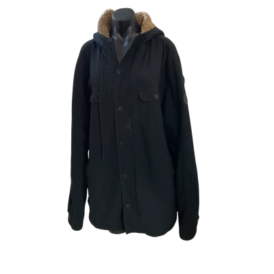 Rip Curl Womens  Size XXL Bomber Jacket Black  