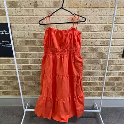  Womens Billy j melon Samaya Midi DressSize 16 