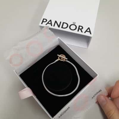 Pandora Womens Bracelet Rose Gold / Silver 