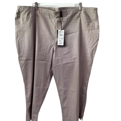 Taking Shape Womens  Size 22 Expose Split Hem Crop Pant in Sandstone