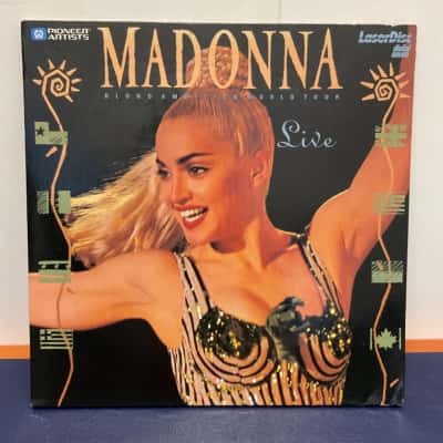 Madonna Blond Ambition World Tour LaserDisc