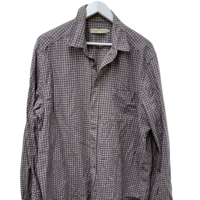 R.M. Williams Mens  Size XXL Flannel Shirt Checked 