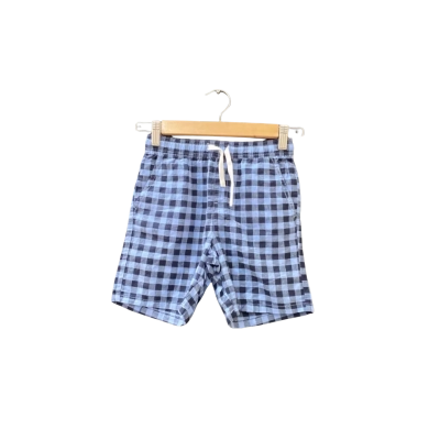 Seed Size 9 Shorts Blue/Checked BNWT