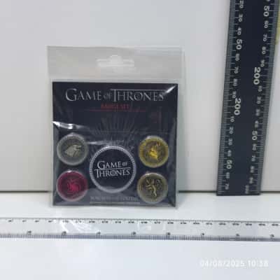 GOT Badge Set As New 