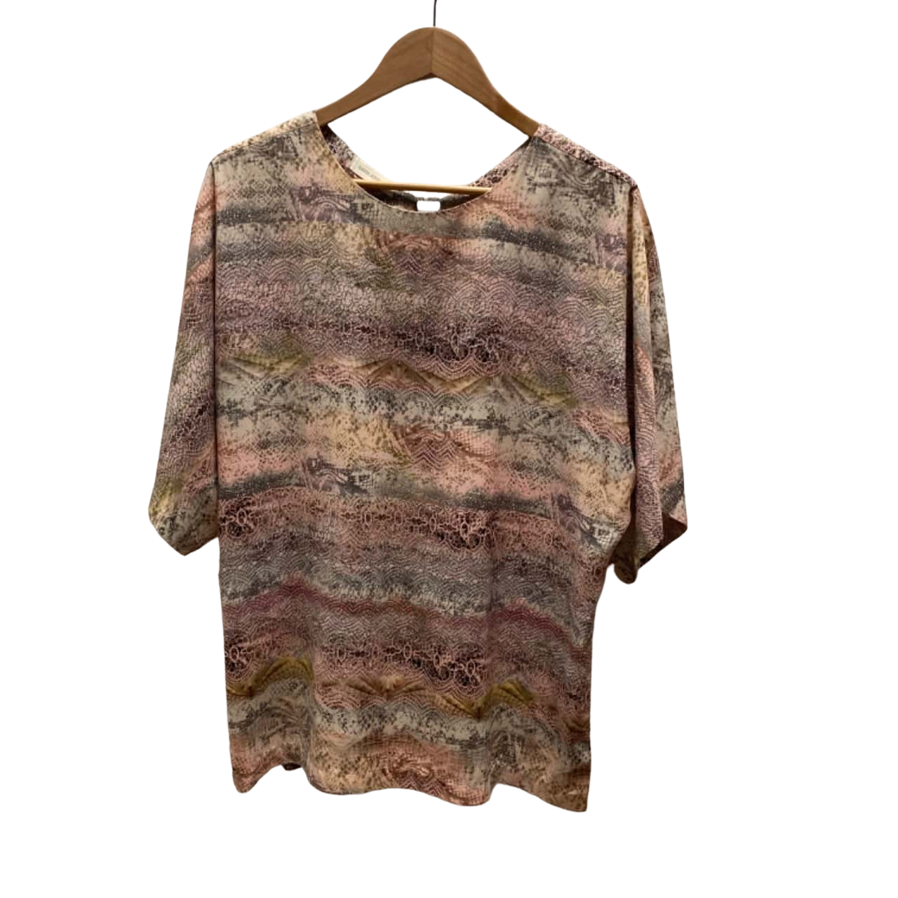 David Jones Womens Beige / Multicoloured Top