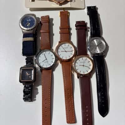  Women’s Watch bundle - includes x1 men’s watch - includes 7 watches in total including Mimco, The Horse *all need batteries 