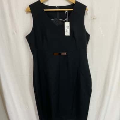 Target Ladies City Dress Size 18 Black  