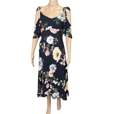 Portmans Womens  Size 16 Black  / Floral 