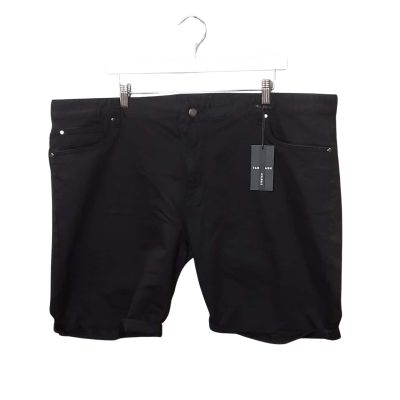Tarocash Mens Size 44 Black Denim Shorts