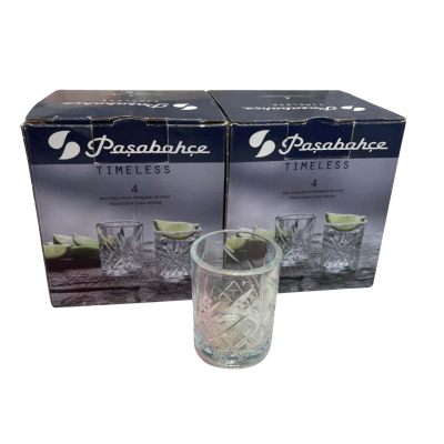 PASABAHCE Shot Glasses x 8