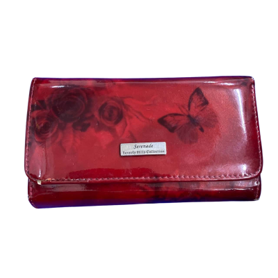 Serenade The Beverly Hills Collection Womens Purse Black  / Red 