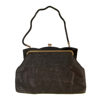 Oroton Women's Black Glomesh Bag