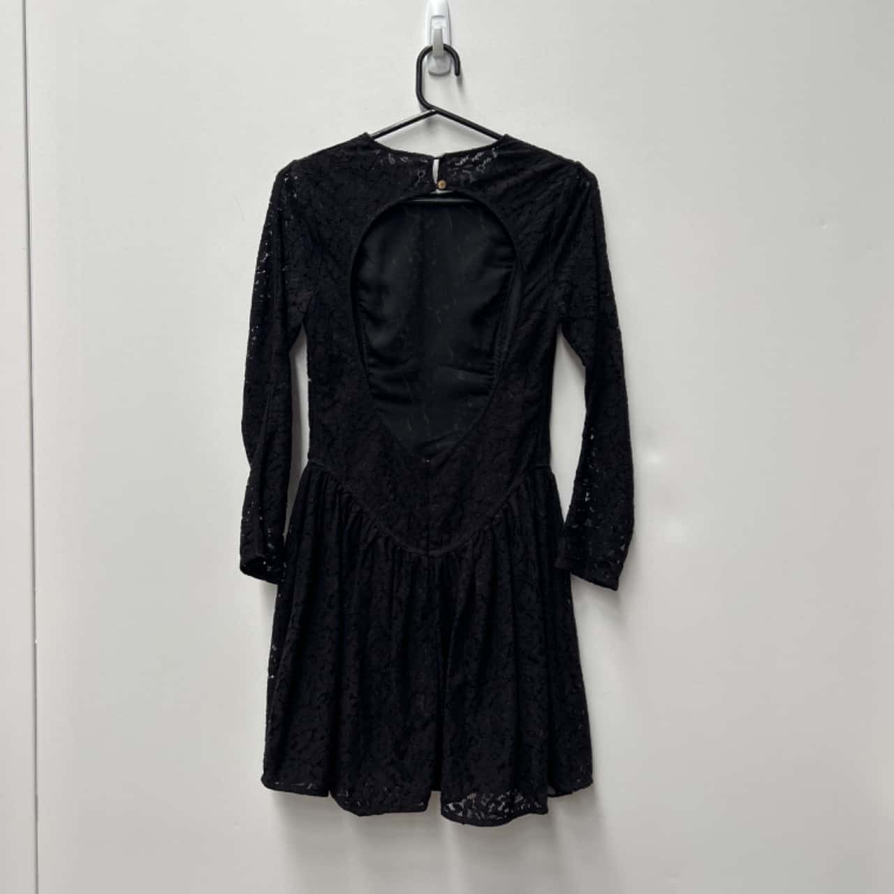 chinese dress ladies Hypnotic Lace Trim Mini Dress main image 0