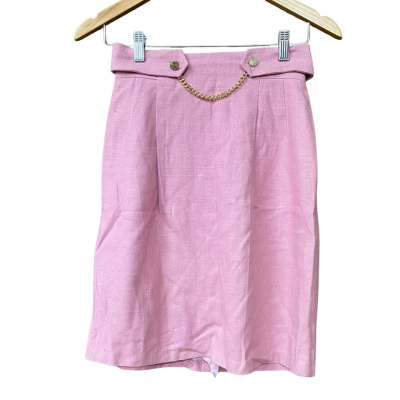 Vintage Perri Cutten Womens Size 8 Pink Skirt