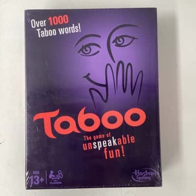 NEW - HASBRO GAMING "TABOO" The game of unspeakable fun