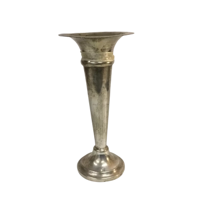 Vintage Silver Plated Trumpet Bud Vase Approx 18 x 9cm
